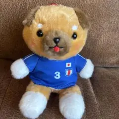 豆しば三兄弟 ぬいぐるみ マスコット サッカー日本代表