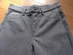ユニクロ　ヒートテック　レギンスパンツ　スキニーパンツ　M グレー