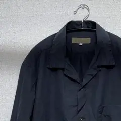 開襟シャツ 長袖