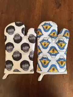 新品未使用】サカナクション 山口一郎 エプロン FACE ミトン 鍋つかみ