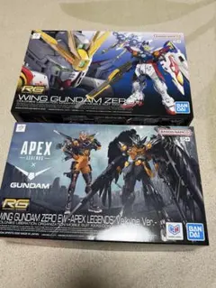 APEX LEGENDS/ RGウイングガンダムゼロEW＋ガンダムエピオン - メルカリ