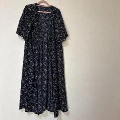 INGNI 花柄 半袖 ロングワンピース Mサイズ