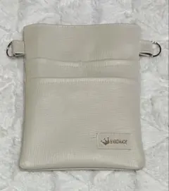 ナースポーチ作業用ポーチ・オーガナイザー（ハンドメイド）合皮・ベージュ❣️