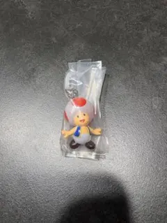 めじるしアクセサリー2 キノピオ　スーパーマリオ ガチャ キーホルダー