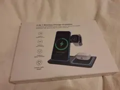【Apple】3 IN 1 ワイヤレス充電器 ブラック
