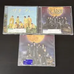 なにわ男子 The answer サチアレ CD Blu-ray 3形態セット
