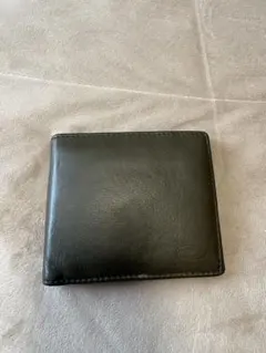 DIESEL カーキ　レザー 二つ折り財布