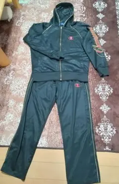 ㉑☆最終価格☆Champion ブラック ジャージ Lサイズ