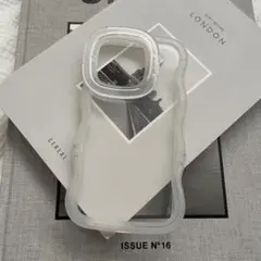 スタンド付きスマホケース/iPhone15【クリア】