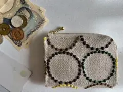 新品 タグ付 ミナペルホネン forest tile ミニバッグ 刺繍トート