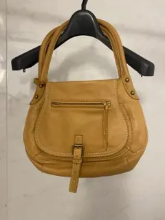 【美品】ハンドバッグ　牛皮