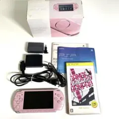 【美品完動品】箱付きPSP本体 ブロッサムピンク+ワンセグチューナーつき
