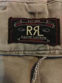美品　RRL RALPH LAUREN コーデュロイベスト 三つ星タグ　XXL RRL - RRL 90s 初期タグ 赤3星 オールド コーデュロイパンツ W36