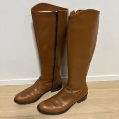 ロングブーツ ブラウン