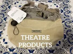 新品シアタープロダクツ★フリースショルダーバッグ　ベージュ