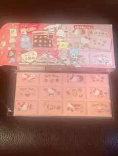 サンリオキャラクターズ ちょこぶろっくしーる キティちゃん