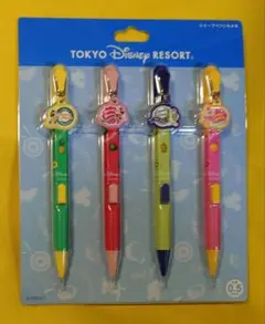 東京ディズニーリゾート シャープペンシル 4本 セット 0.5mm