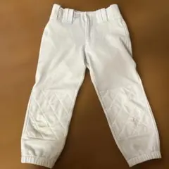 ホワイト野球練習着パンツ140