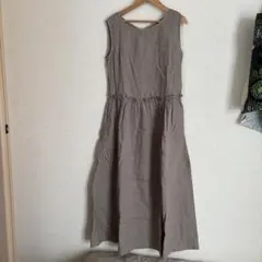 ノースリーブ ロングワンピース Freeサイズのサムネイル