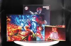 値引きOK！新品☆ 鬼滅の刃 猗窩座フィギュア 映画入場特典 煉獄杏寿郎カード