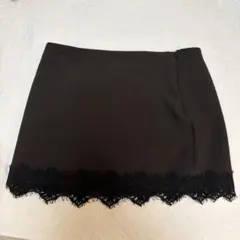ZARA レースヘム スカート