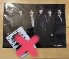 SixTONES 慣声の法則　クリアファイル