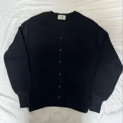 【極上】60s アルパカカーディガン　ブラック　黒　Lサイズ　モヘアカーディガン 60s ROBERT BLUES Alpaca Cardigan 