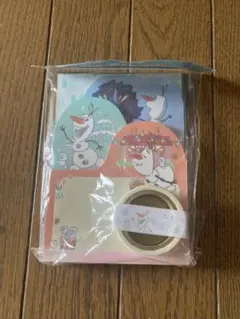 東京ディズニーランド限定 オラフ メモ＆マスキングテープ