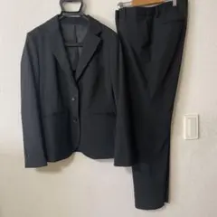 LES MUES リクルートスーツ＋コートセット 黒