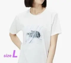 極美品✨THE NORTH FACE ホワイト 半袖Tシャツ レディースLのサムネイル
