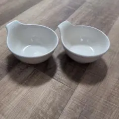 とんすい 2個セット ホワイト 鍋用食器のサムネイル