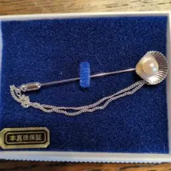 本真珠ブローチ