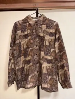 ★古着★柄シャツ
