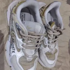 LACOSTE スニーカー ホワイト/ベージュ