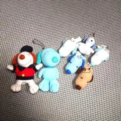 スヌーピー マスコットキーチェーン7点セット