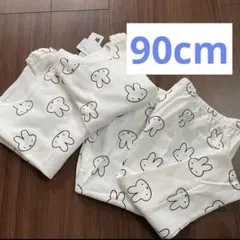 大人気　うさぎ　ベビーパジャマ　キッズパジャマ　長袖　90