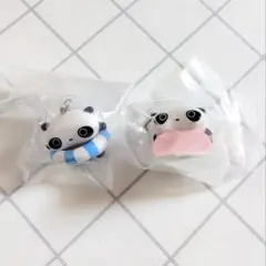 たれぱんだ　つなげて可愛い！マスコットチャーム　浮き輪　すあま