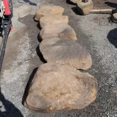 桜御影石 春日灯籠 庭石 石 石材 鑑賞石 灯籠 蹲 坪庭 庭 - メルカリ
