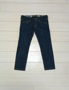 rienda スキニーデニム ダークブルー