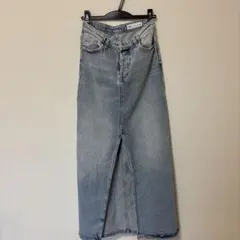 ZARA デニムロングスカート XS