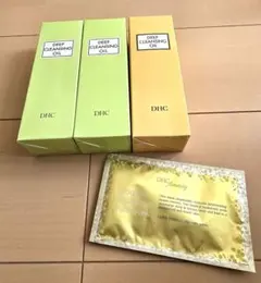 DHC ディープクレンジングオイル （L）3本セット&マスク