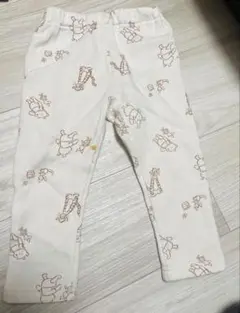 ディズニー ベビー服 80cm 裏起毛 保育園着 くまのプーさん