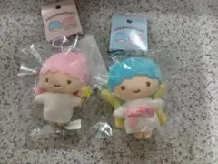 Little Twin Stars ぬいぐるみキーホルダー 2体セット