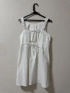JADE MARKET ノースリーブ チュニック ホワイト