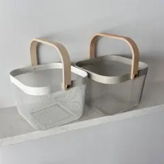 IKEA RISATORP バスケット 2個セット リーサトルプのサムネイル