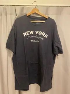 【値下げしました】Columbia NEW YORK Tシャツ XXL グレーのサムネイル