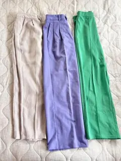 レディース　Mサイズパンツ3着セット