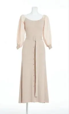Crayme, Knit Flare Dress