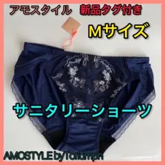 新品タグ付きM AMOSTYLEサニタリーショーツ羽付対応アモスタイルのサムネイル