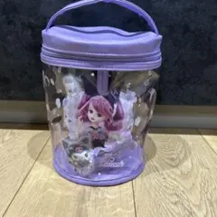 LiccA×My Melody Kuromi おめかしクリアバニティポーチ